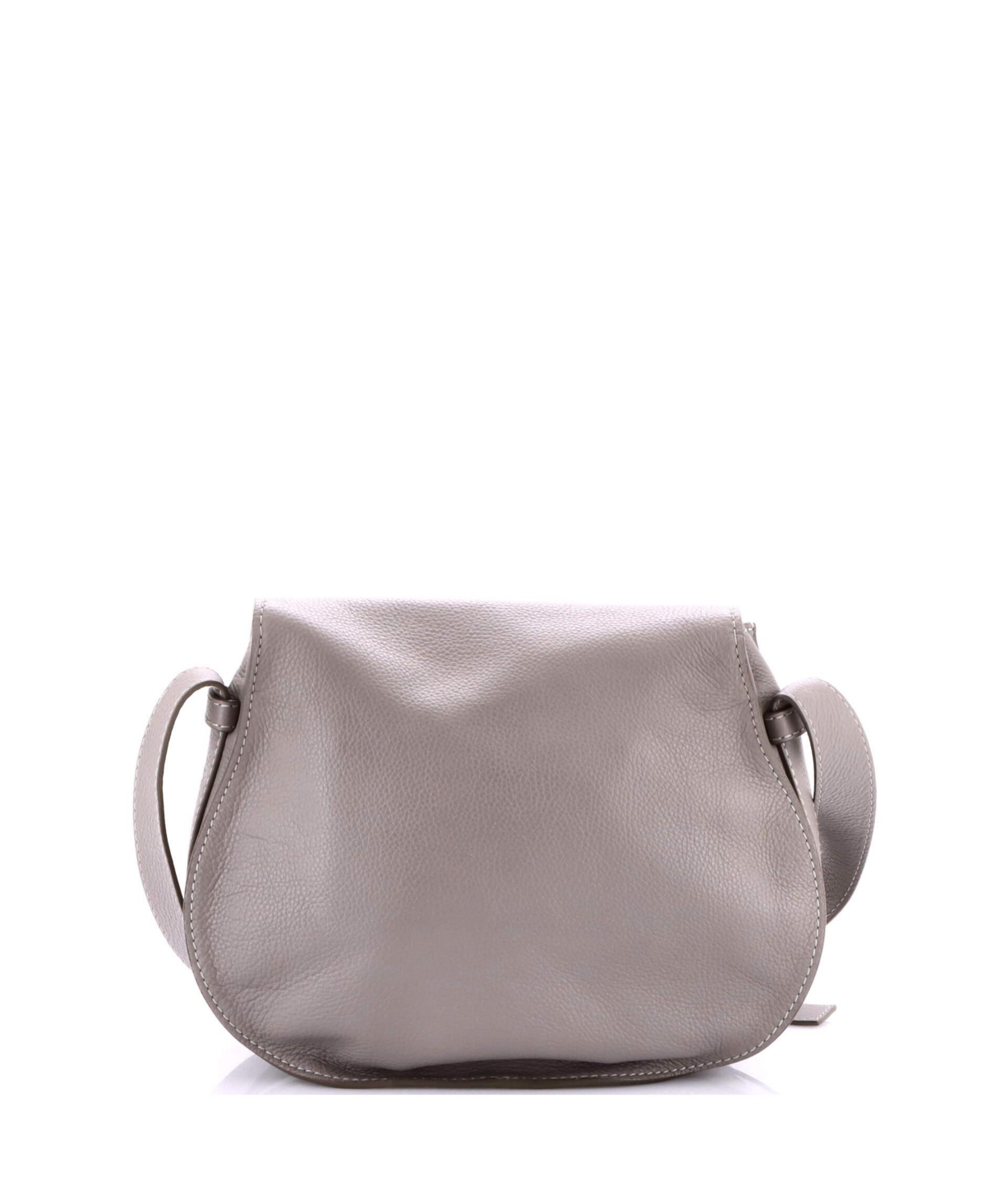 Pre-Owned Chloe Medium Marcie Saddle Bag Leather