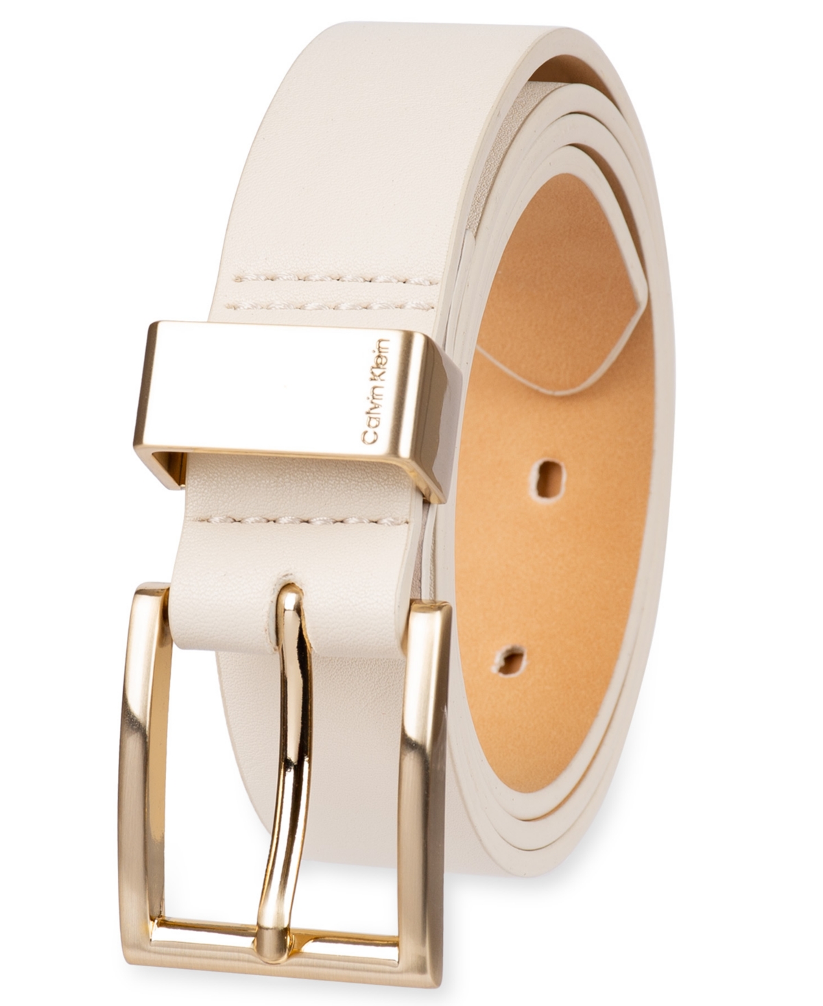 Calvin Klein Women's Metal Loop Casual Jean Belt