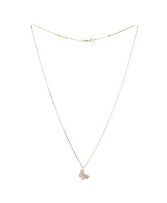 Sweet Alhambra Butterfly Pendant Necklace