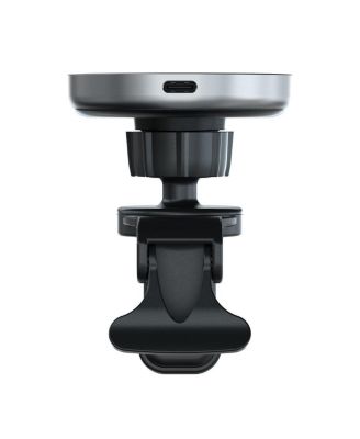 Qi2 15W Magnetic Wireless Car Charger, Space Gray