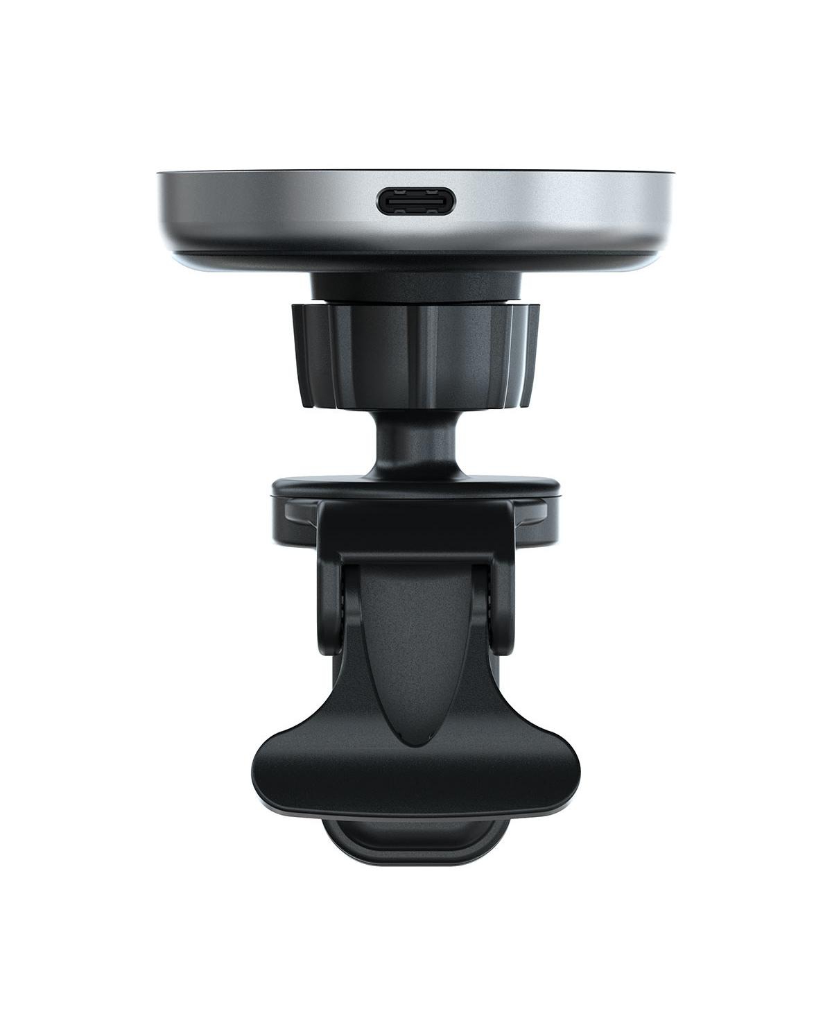 Satechi Qi2 15W Magnetic Wireless Car Charger, Space Gray