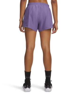 Women's Fly By Mesh-Panel Running Shorts