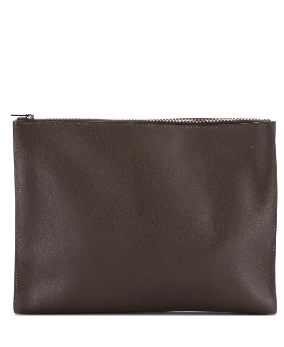 Pre-Owned HERMES Gm Zipengo Pouch Evercolor