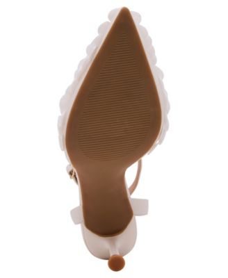 Women's Flora-S Pailette Embellished Pointed Toe Two-Piece Pumps