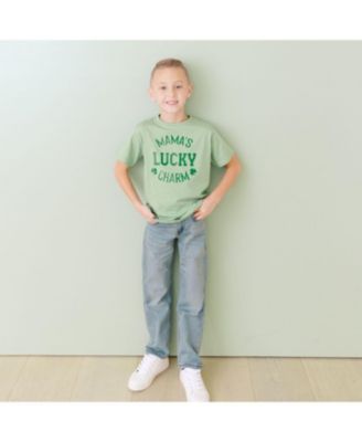 Big Boys Mama's Lucky Charm St. Patrick's Day Short Sleeve T-Shirt