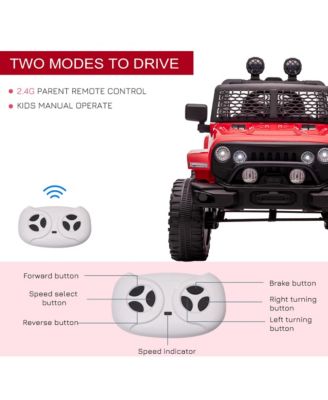 12V Kids Ride On Truck with Remote and Suspension