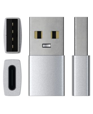 Aluminum USB A 3.0 to USB C Adapter