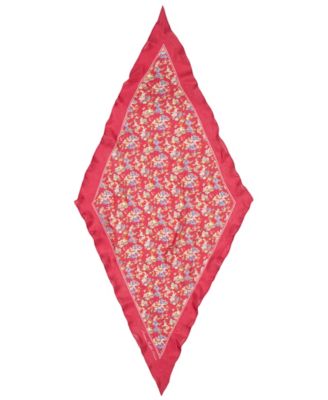 Floral Large Diamond Scarf