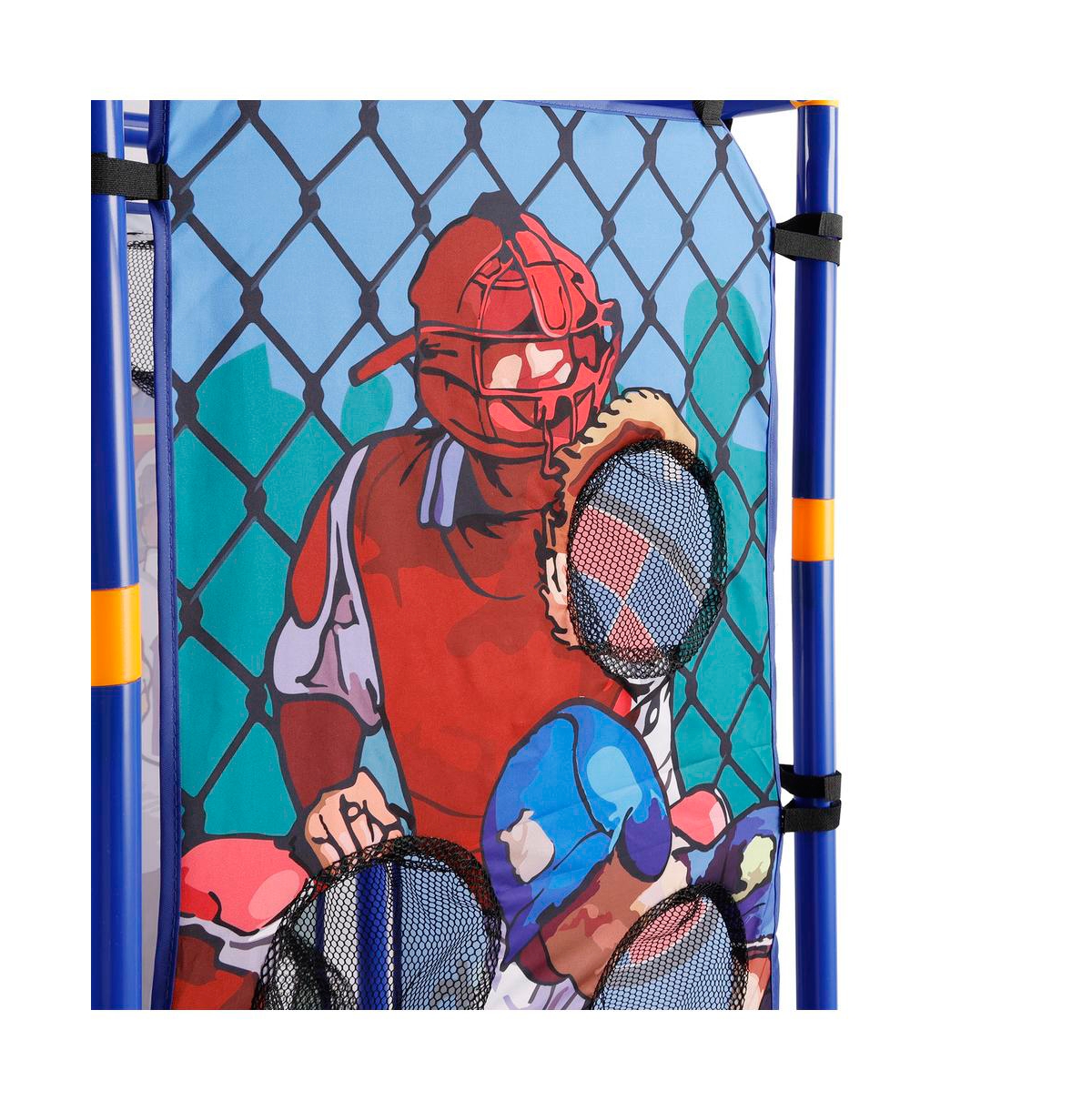 Bruce & Shark Kids 5-in-1 Multi-Sport Game Set - Includes Football, Basketball, Baseball, Flying Disc & Rugby