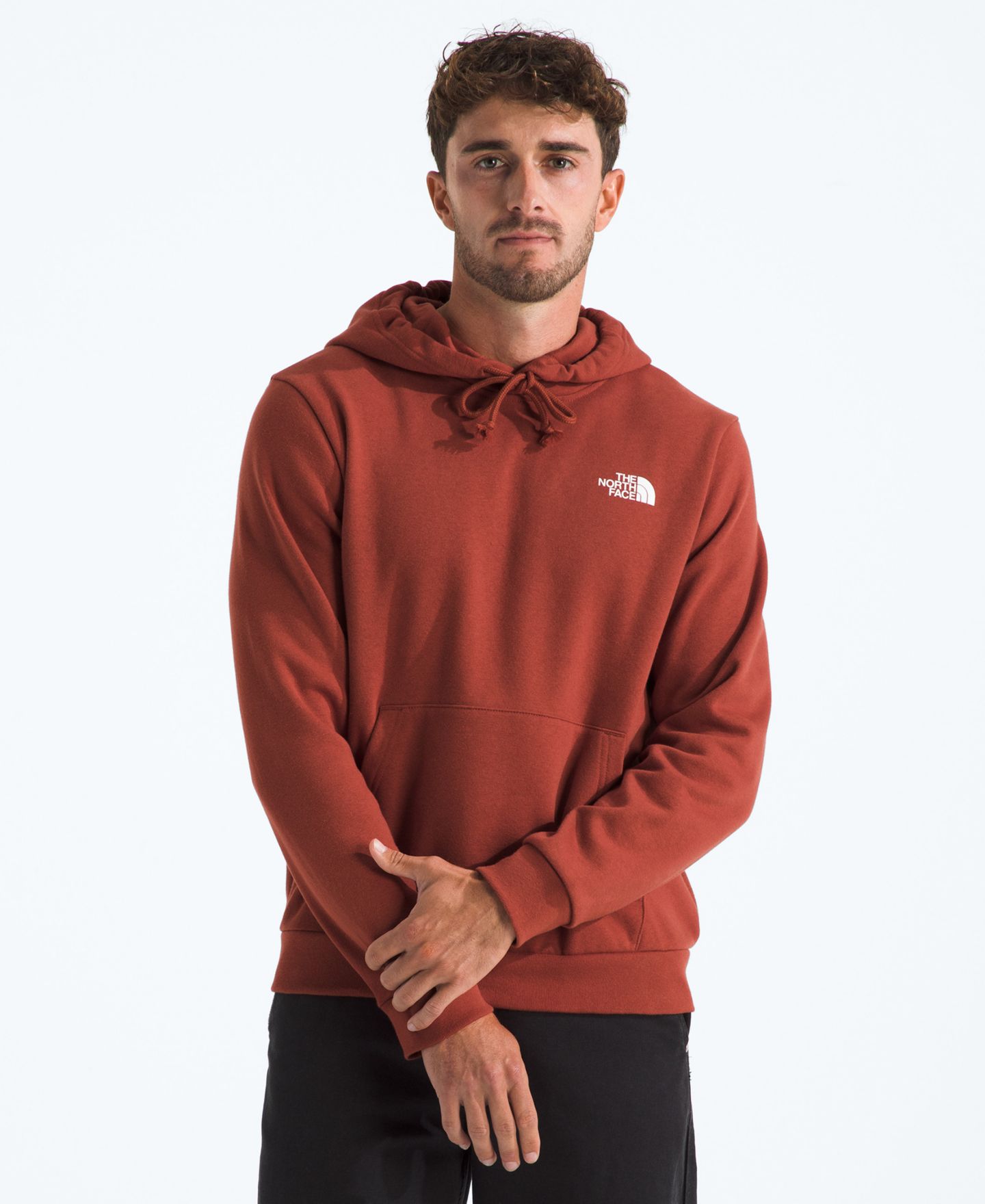 Мужское худи The North Face Evolution Box NSE Long-Sleeve, цвет: Железный глиняный — фото 3