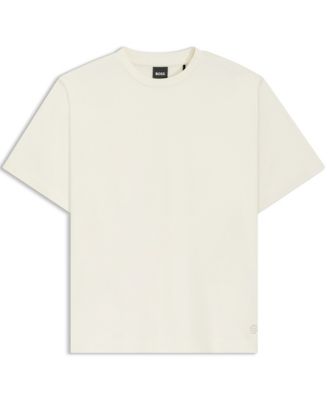 BOSS by Women's Mercerized Cotton Relaxed-Fit T-Shirt