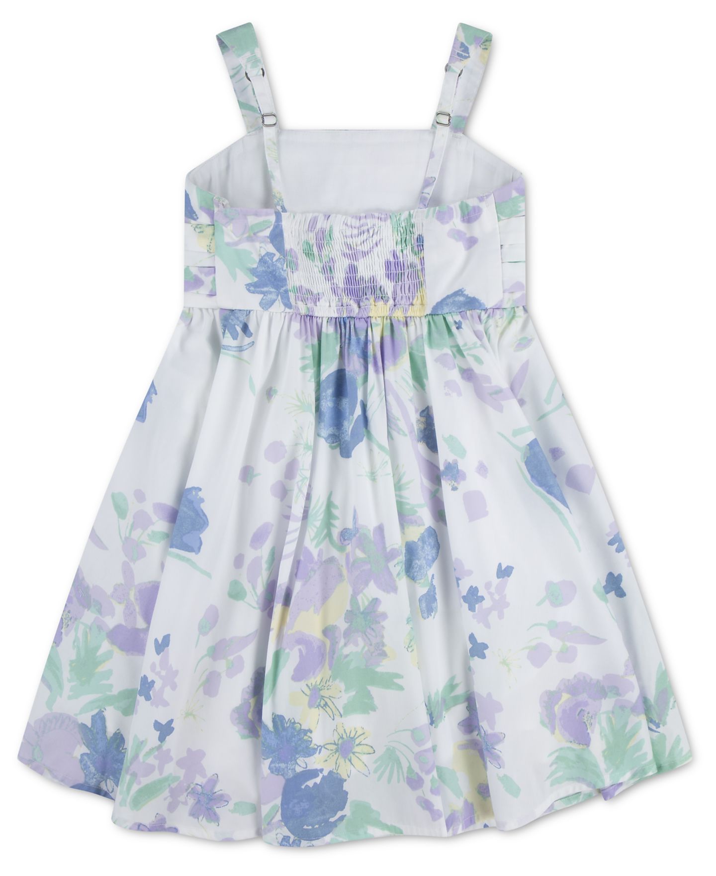 Платье abercrombie kids Emerson Sleeveless Mini Dress для девочек, цвет: Яркий белый — фото 2