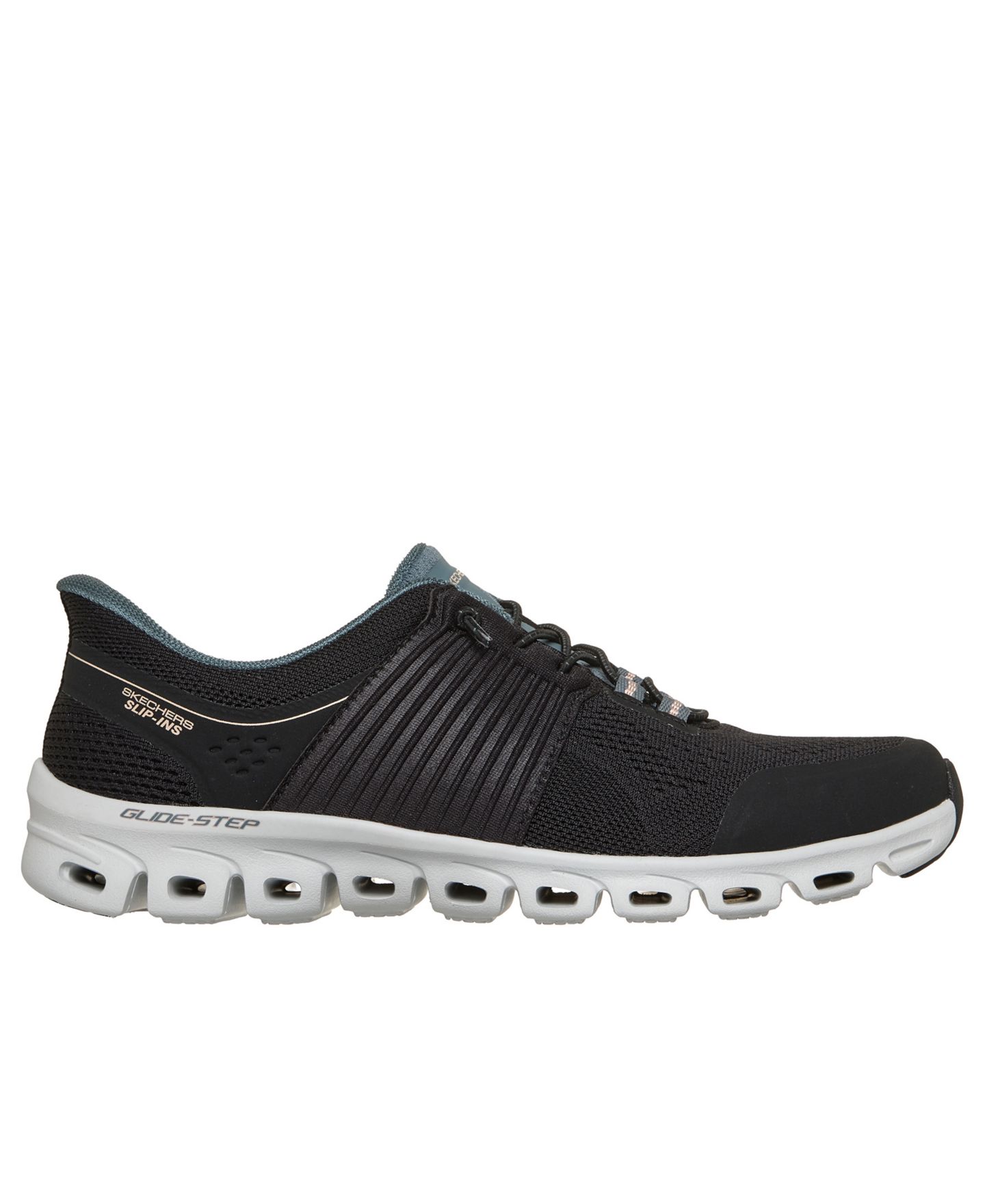 Женские кроссовки Skechers Slip-ins: Glide-Step - Stargaze Athletic Walking, цвет: Чёрный — фото 2