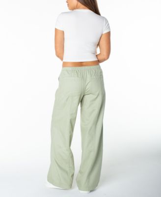 Juniors' Pull-On Wide-Leg Pants
