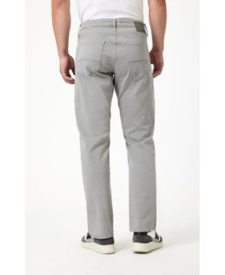 Men's Matt Relaxed Straight Leg In Stormy Casual Twill