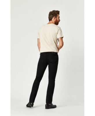 Men's Mavi Jake Slim Leg in Black Williamsburg
