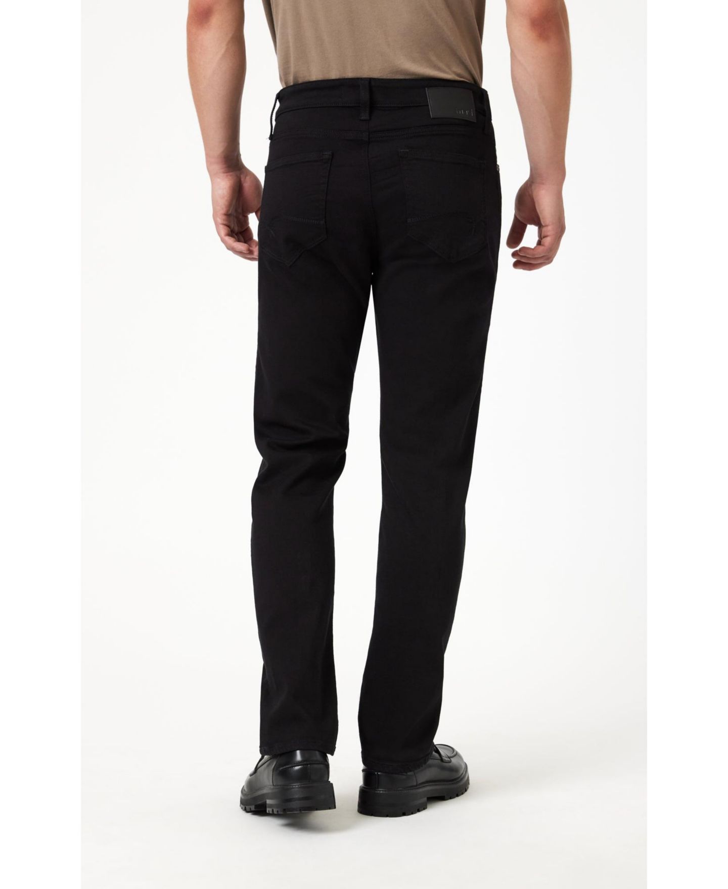 Мужские джинсы Mavi Jeans Jake Regular Rise Skinny Leg, цвет: Чёрный синий — фото 4