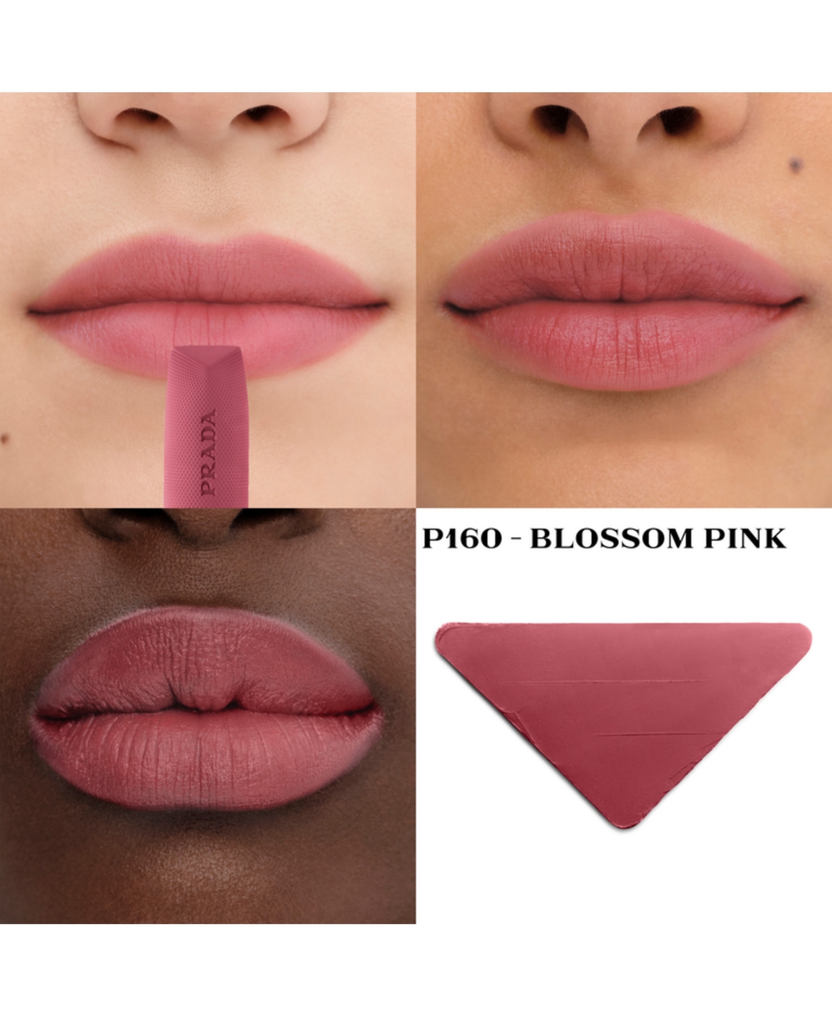 Prada Beauty Monochrome Soft Matte Lipstick, 0.13 oz.