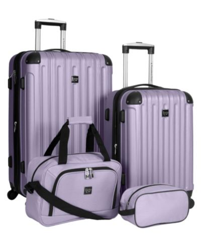 Travelers Club Midtown 4-Pc. Hardside Luggage Set