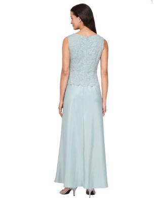 Lace Jacket & Lace-Top Gown