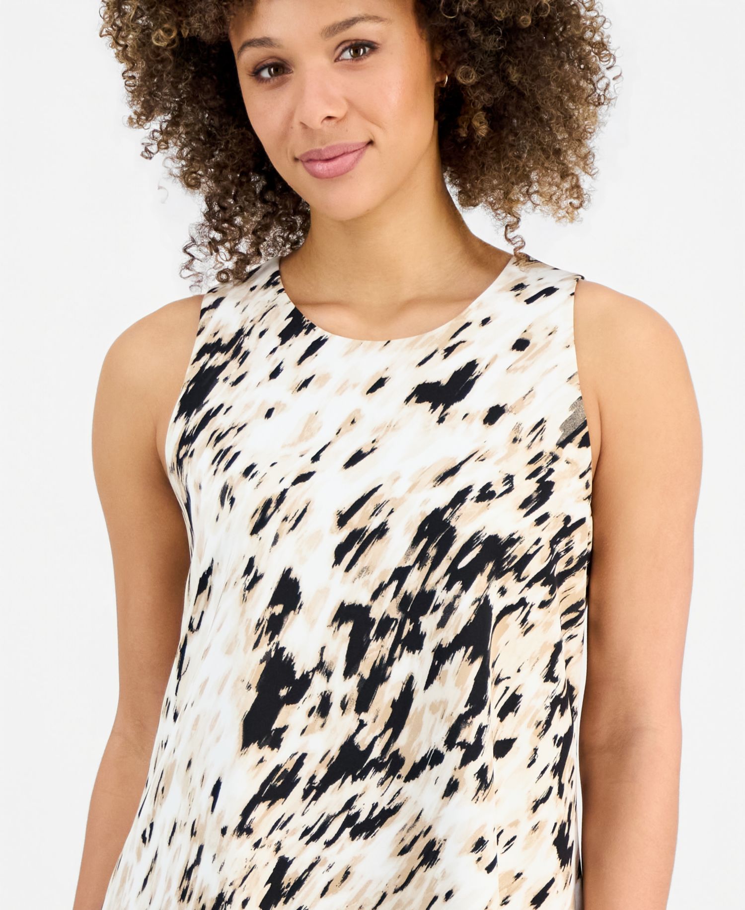 Women's Printed Shift Dress
