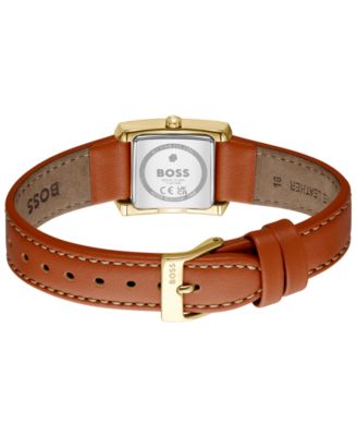Women's Lucy Scala Quartz Camel Leather Watch, 22mm