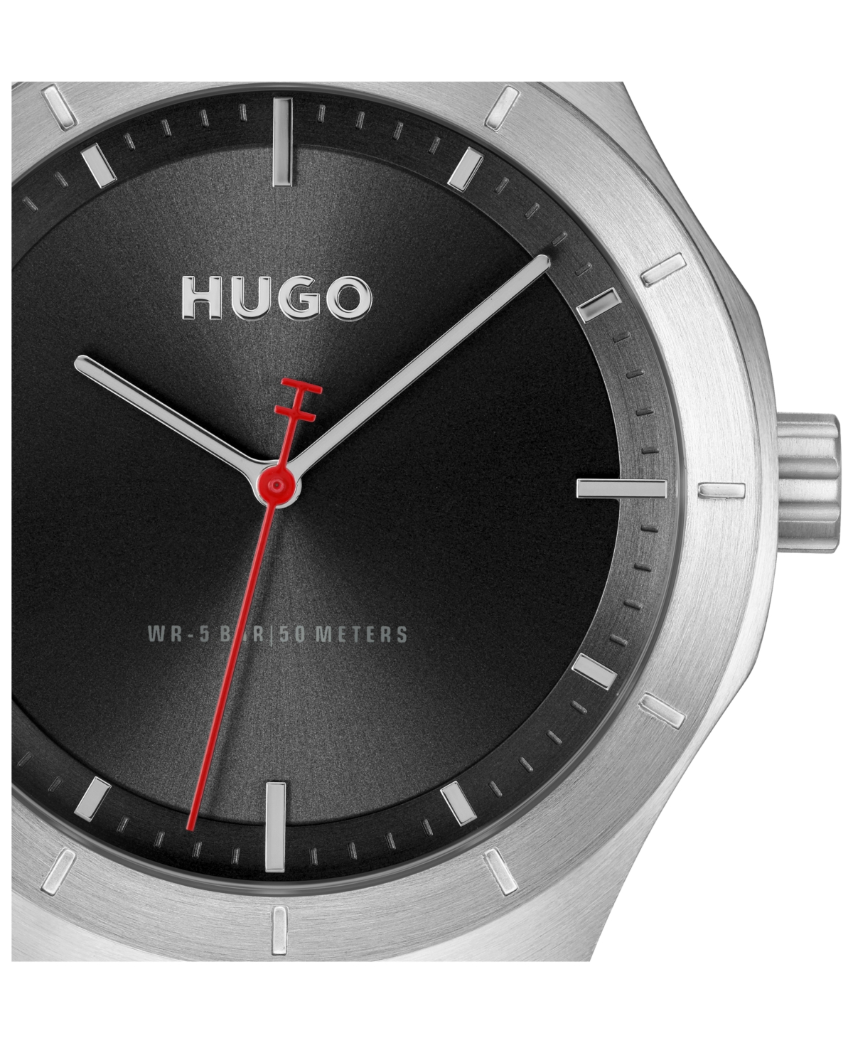 Hugo Boss Men's Lit Quartz Stainless Steel Watch, 42mm