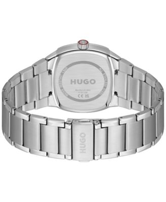 Men's Telly Quartz Stainless Steel Watch, 40mm