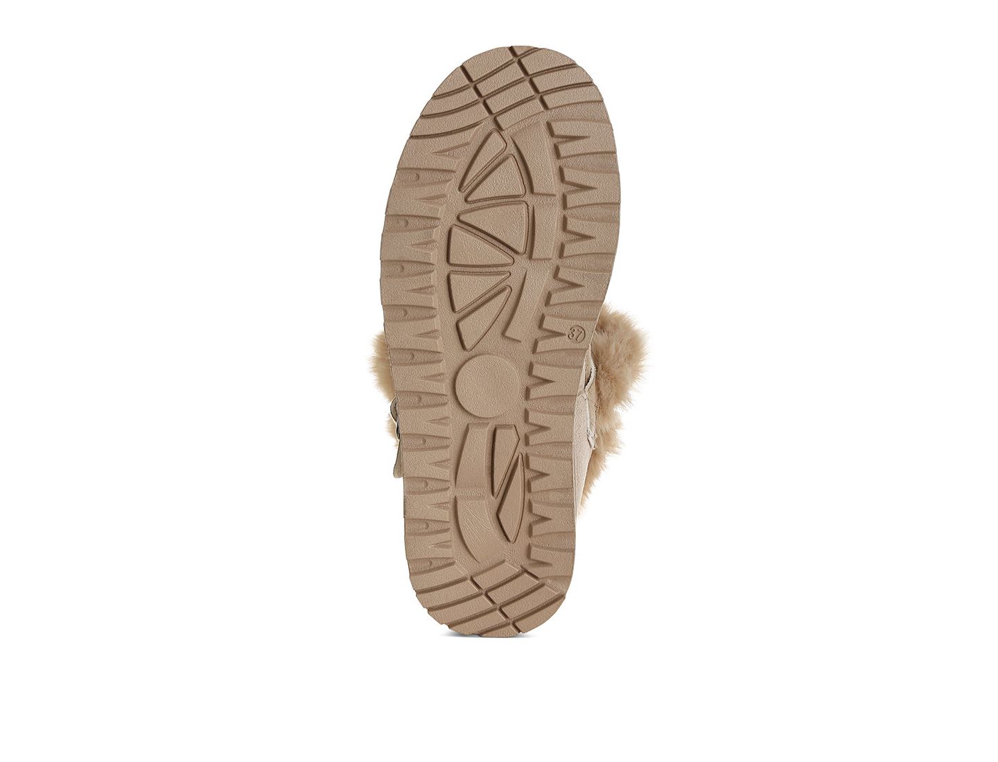 Женские ботинки London Rag Linka Pin Buckle Detail Snow Boots, цвет: Бежевый — фото 8