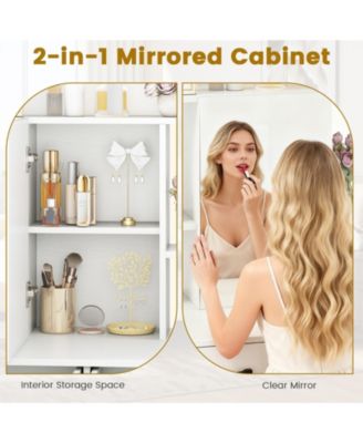 Vanity Desk with Storage Drawers and Charging Station, Makeup Dressing Table