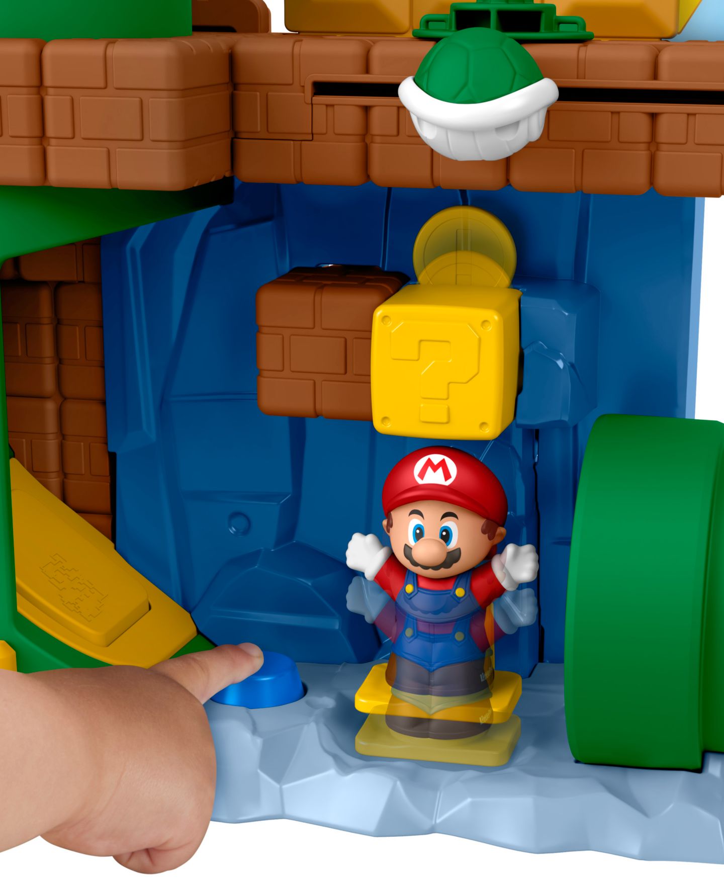 Детский игровой набор Little People Super Mario Interactive 3-Piece Playset, Ages 18 Months + — фото 4