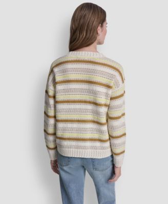 Women's Long-Sleeve Crew Neck Sweater