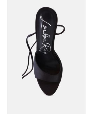 Womens Passion Fruit Dramatic Platform Lace-Up Heel Sandals