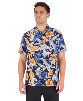 Men's Relaxed-Fit Point Collared Shirt