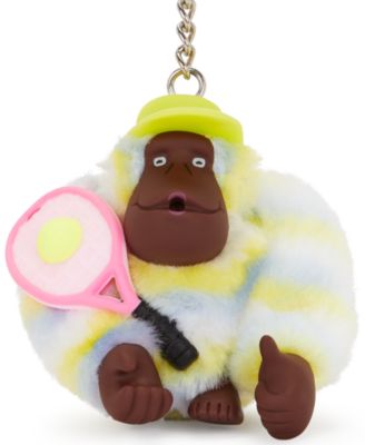 Racket Monkey Keychain Bag Charm