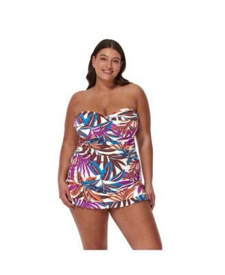 Women's Plantopia Bandeau Swimdress