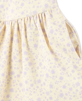 Girls'  YPB Drop Waist Printed Pull-On Mini Dress