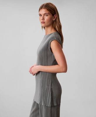 Women's Cap-Sleeve Tunic Top