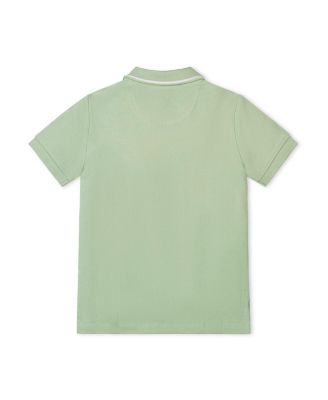 Toddler Boys Organic Short Sleeve Knit Pique Polo Shirt