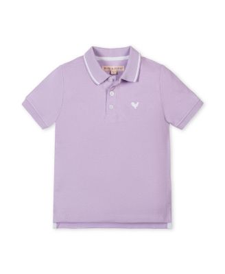 Big Boys Hope and Henry Organic Short Sleeve Knit Pique Polo Shirt