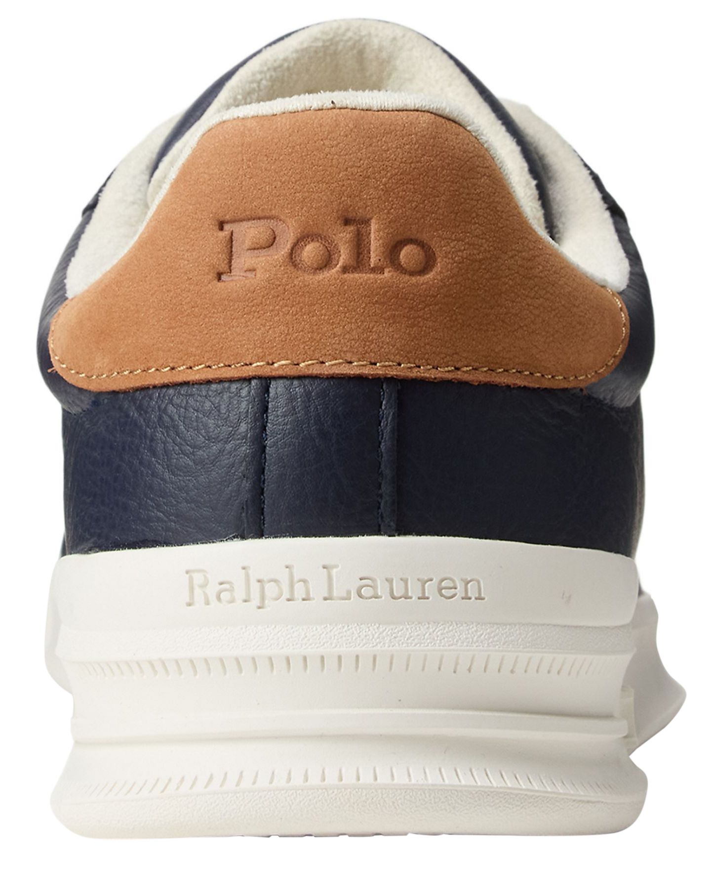 Мужские кроссовки Polo Ralph Lauren Heritage Court II Embroidered Lace-Up, цвет: Синий — фото 3