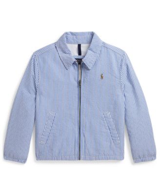 Boys' 2-7 Point Collar Long-Sleeve Jacket