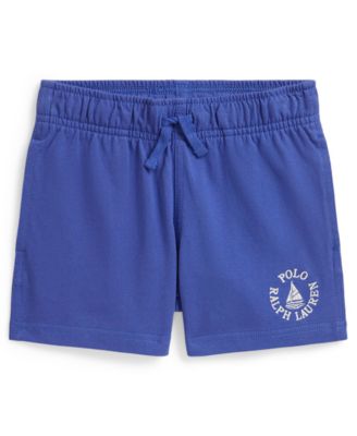 Boys' 2-7 Logo Cotton Jersey Shorts