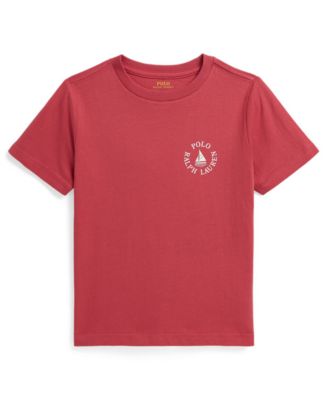 Boys' 2-7 Logo Cotton Jersey Tee