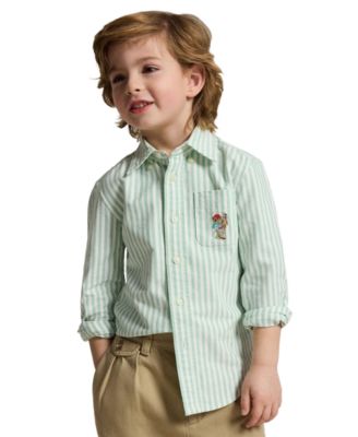 Boys' 2-7 Long-Sleeve Oxford Shirt
