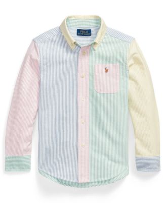 Boys' 2-7 Long-Sleeve Oxford Shirt