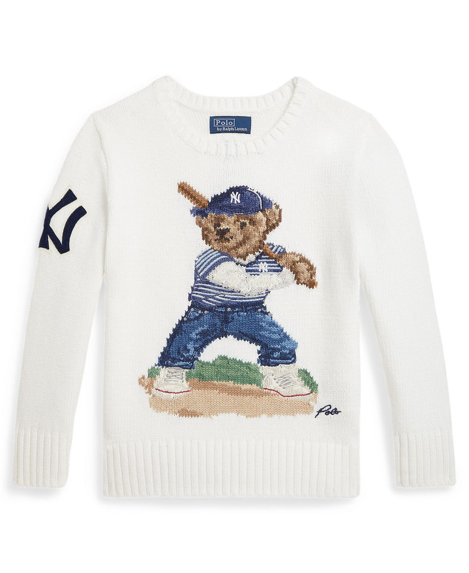 Boys' 2-7 Crewneck Sweater