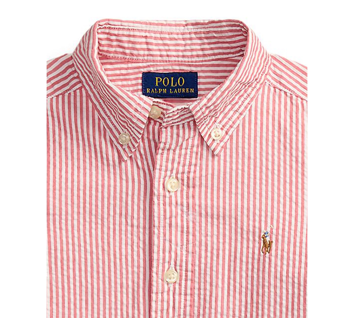 Polo Ralph Lauren Boys' 2-7 Striped Short-Sleeve Shirt