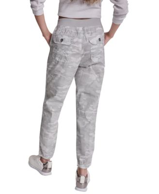 Women's High Rise Bungee Waist Seamed Joggers