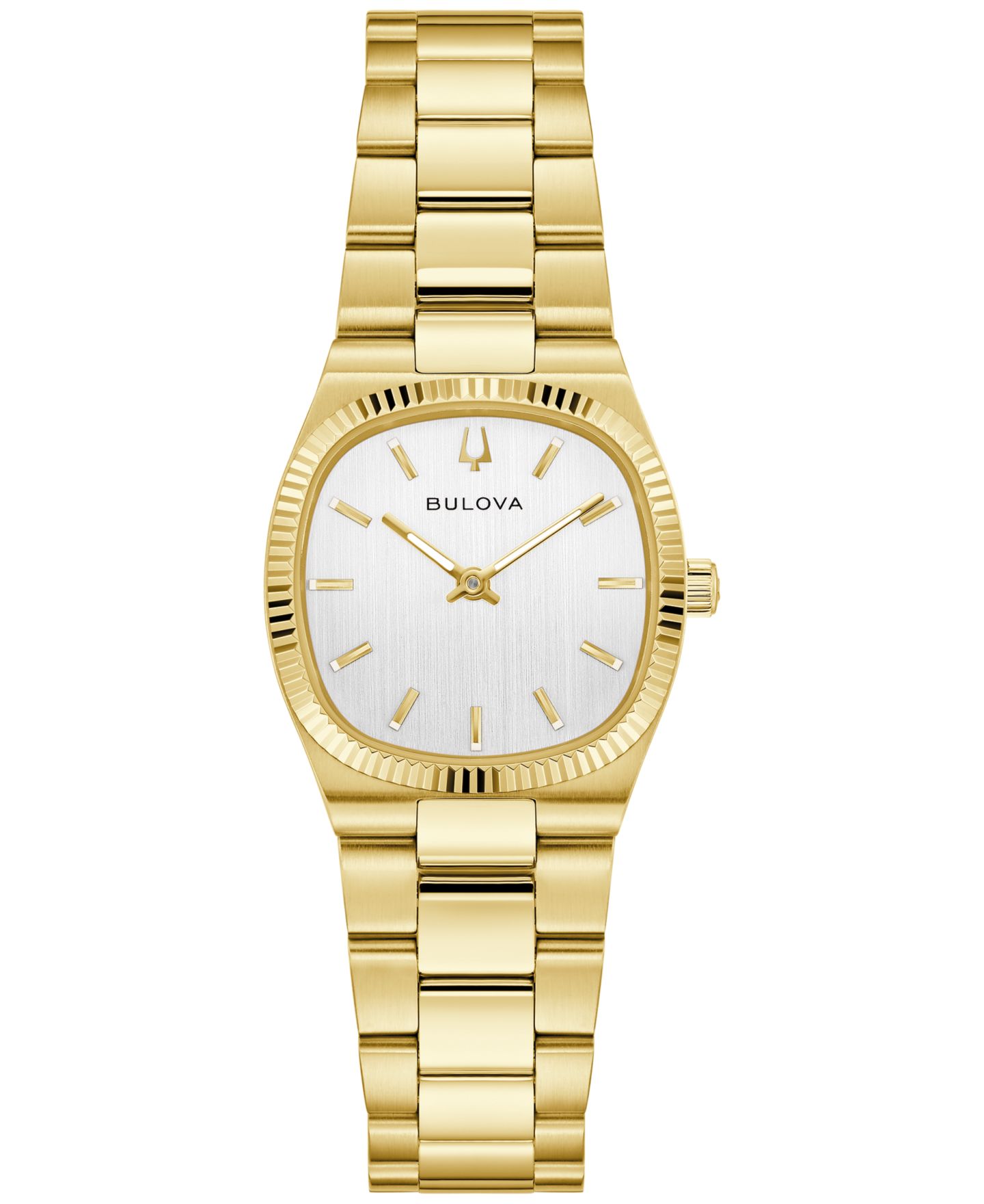 Женские часы Bulova Classic Super Seville Gold-Tone Stainless Steel Bracelet Watch 25mm — фото 1